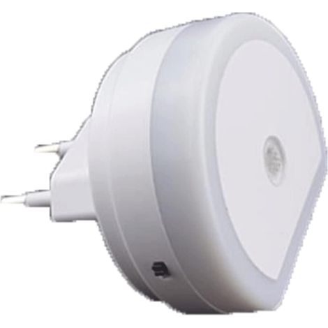Veilleuse LED avec capteur de lumière de nuit pour chambre de bébé, salon, économie d'énergie, lampe d'ambiance mobile, tablette, 2 ports USB de charge (1/5)