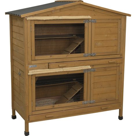 Kerbl Nagerstall Appartement Pro Maße 118x61x130 cm, 2 Stockwerke