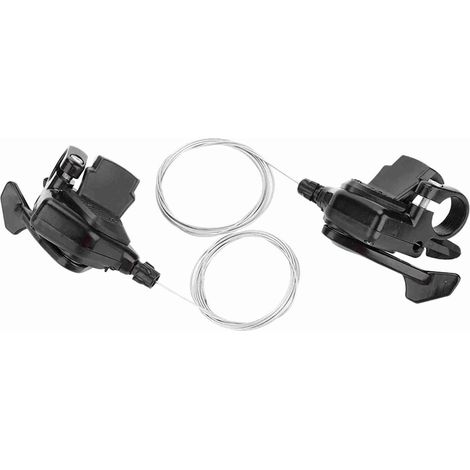 1 paire de dérailleurs de vélo à triple vitesse, manettes gauche/droite (3x8 vitesses) (1/5)