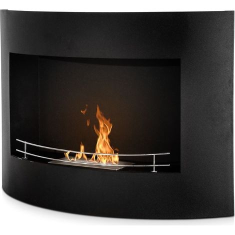 Bioethanol-Wandkamin "Tokyo" aus Stahl 2,5 kW Modernes Dekor