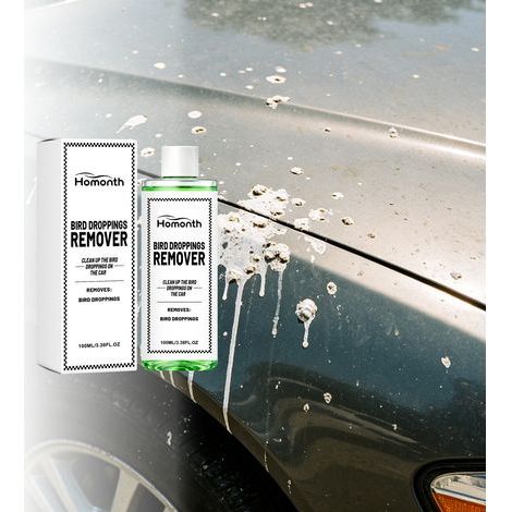 Nettoyant pour fientes d'oiseaux aux ingrédients doux pour le nettoyage quotidien des fientes et taches d'oiseaux, pour une vision nette – 100 ml -- AKRACING (1/5)