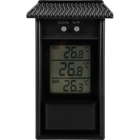 YMYNY Thermomètre Électronique Extérieur Thermomètre Extérieur Thermohygromètre Élect