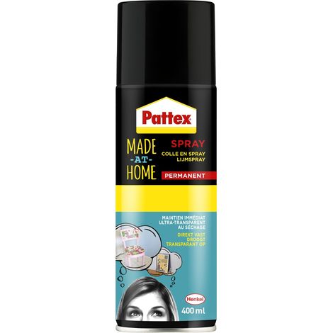 Pattex Made At Home Pegamento en Spray Incoloro 400 ml (1/2)