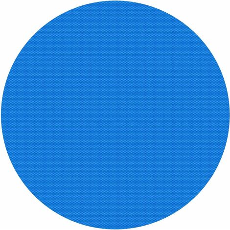 Piscine film solaire ronde couverture de piscine bleu diamètre 3,6m chauffage solaire PE (1/5)