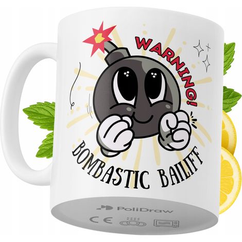 Tazza per un ufficiale giudiziario, divertente e umoristica, tazza da caffè/tè con testo divertente e grafica, tazza per compleanni, onomastici e festività, tazza premium per occasioni speciali per ca (1/5)