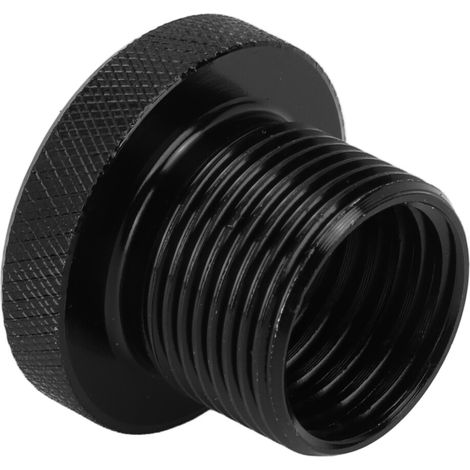 Adaptateur universel en métal pour filtre à huile automobile 5/8-24 vers M14x1,5 Noir