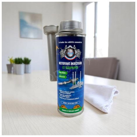 Nettoyant injecteur et soupapes essence 250ml ERC (1/4)