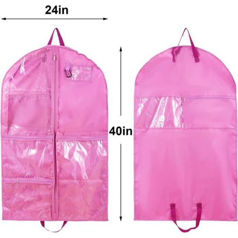 1 Housse vêtements, imperméable, zip, plusieurs poches, enfants adultes, danseurs costumes chemises (1/5)