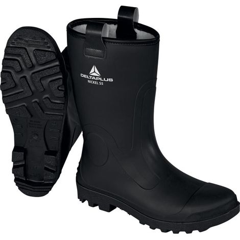 Bottes Nickel S5 CI SRC en PVC fourrées noir taille 41 - DELTA PLUS (1/7)
