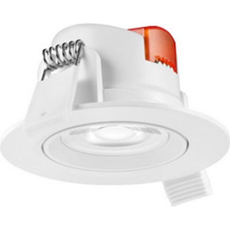 Downlight led empotrable orientable 6.5W 3000K ALLINR0094BC de Roblan (1/2)