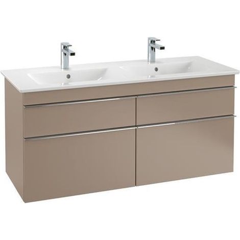 Meuble vasque VENTICELLO 1253x590x502mm Gr Vers 1 chr Sa Oak