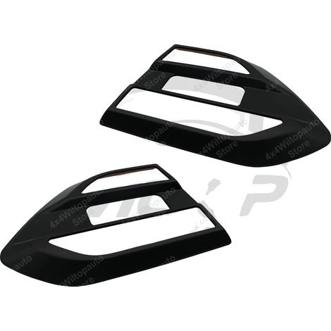 Couvercle de miroir, plastique ABS durable, installation facile, Couvercle de ventilation latéral (1/2)