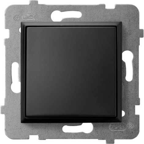 Aria Einpoliger Schalter, schwarzmetallic ŁP-1U/m/33