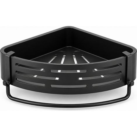 Étagère d'Angle ABS Murale pour Salle de Bain 30 x 22 cm (1/5)