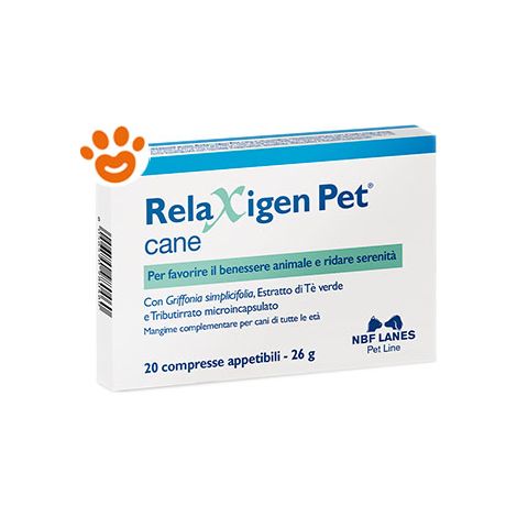 NBF Lanes Dog Relaxigen Pet  - NBF Lanes Dog Relaxigen Pet - Confezione da 20 Compresse (1/3)