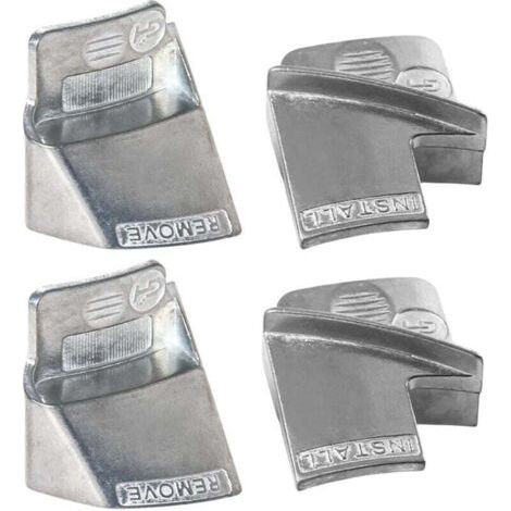 Lot de 2 Outils de Démontage: Outils de Dépose/Installation de Courroie Extensible Métal Outil de Démontage de Courroie Outil de Retrait de Ceinture Voitures Camions Métal Outil D'Installation (1/4)