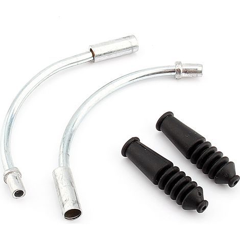 Avec un cathéter en plastique, fournitures de cyclisme, accessoires pour vélo de montagne, nouilles de frein en V, câble réduisant la ligne de Friction (1/5)