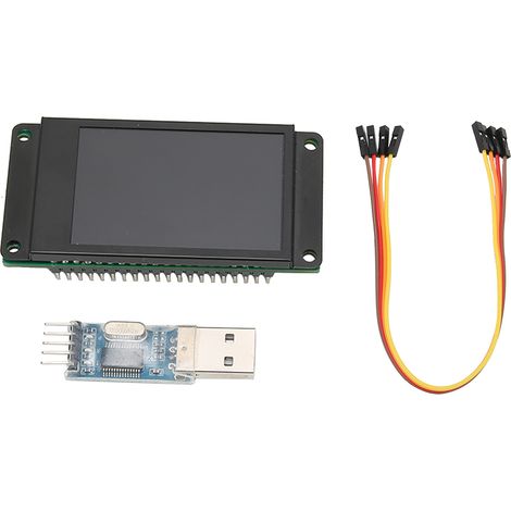 2,19-Zoll-5V-LCD-Bildschirm, 240x376 Pixel Auflösung, 262K Farbtiefe, UART-Schnittstelle für Raspberry Pi 4B