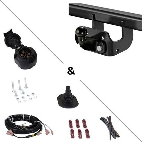 Attelage Fiat Ducato Fourgon (02/95-05/06) Standard + faisceau universel 7 broches utilitaire (1/2)