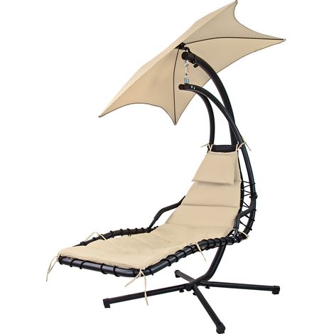 Hängesessel Hängestuhl Hängesitz Schwebesessel Hängematte Orlando beige