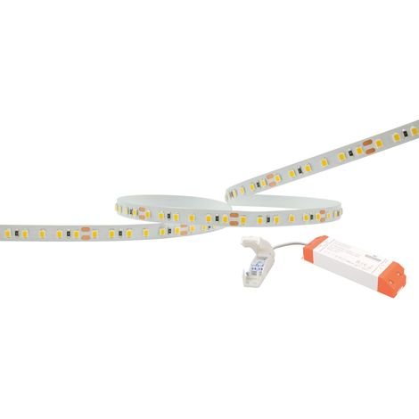 FLEX-LED 8 Ruban 24V LED SMD 3000K 51W 4000lm 30000h 120° IRC 90 repiquable ARIC 55514