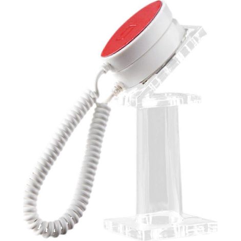 Support antivol pour téléphone portable avec chaînette de sécurité, support de téléphone et présentoir (1/2)