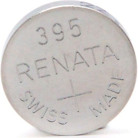 Renata / Swatch Group - Pile bouton oxyde argent 395 RENATA 1.55V 55mAh (1/4)
