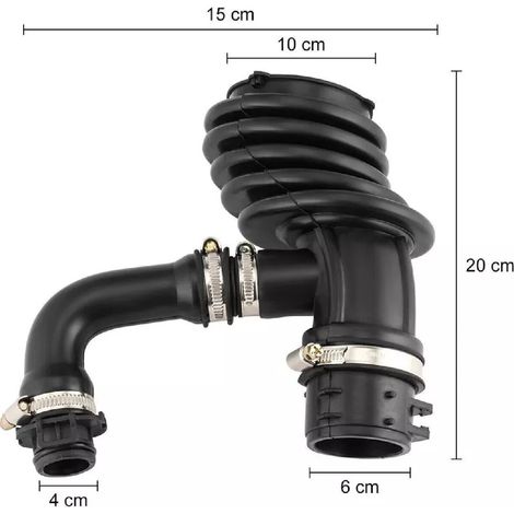Convient pour le tuyau d'admission de filtre à air Volvo 30792123 1448610 7M519A673EE (1/4)