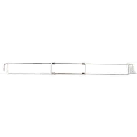 2 Lots Barres Frigo Camping 31,6-57,5 cm Réglables Stabilisateur Étagère Acier Inoxydable 304 Tiges Tension Pour Réfrigérateur VR (1/5)