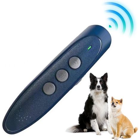 Répulsif ultrasonique portable pour chiens et dispositif anti-aboiement — Le gadget ultime pour dissuader les chiens
