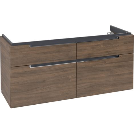 Villeroy & Boch Subway 2.0 meuble sous lavabo, 4 tiroirs, lavabo