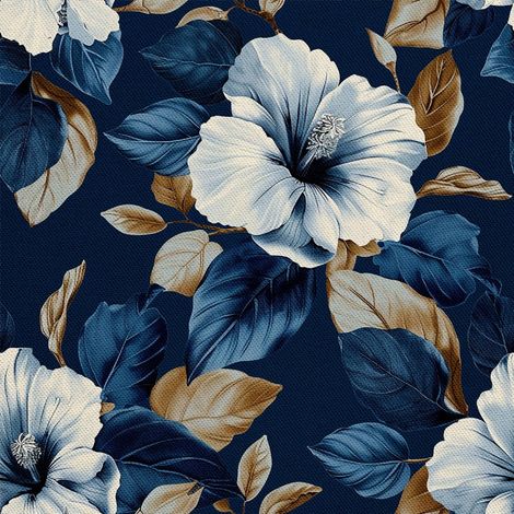 Dekorativer Outdoor-Stoff Oxford - Motiv Blumen I DX5303 (1/5)