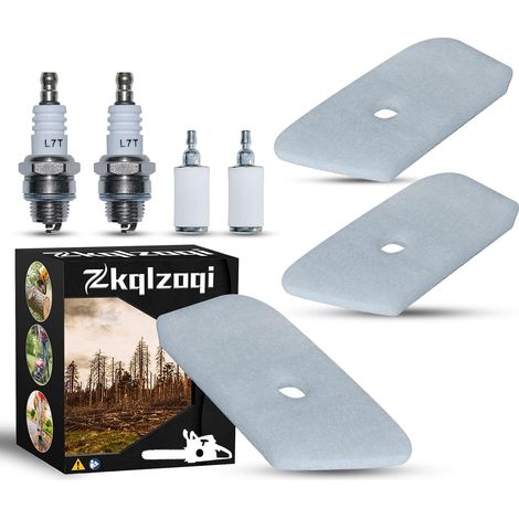 Kit de filtre à air, pour Husqvarna 124L 125L 125C 125R 125Rj 128L 128Ld 128Ldx 128C 128Cd 128R Pièce de coupe-bordure, 530150253, 530 15 02-53, 5301502-53, 358791300, 358791980, 358792010 (1/5)