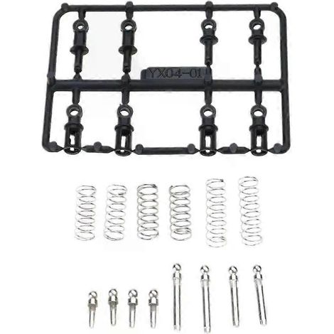 Amortisseurs à ressort 652F pour voiture de drift réaliste, modèle réduit LDRC 1/18, accessoires pour véhicules. (1/4)