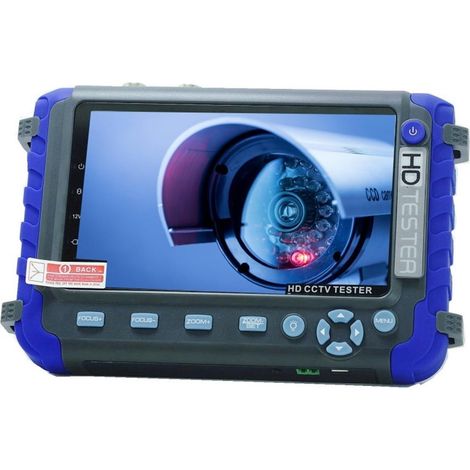 Testeur de vidéosurveillance prenant en charge la caméra IP Testeur De Caméra De Sécurité Analogique 8MP AHD TVI CVI CVBS, Moniteur IV8C IV7W HD CCTV Avec Test De Câble PTZ UTP(IV8C) (1/5)