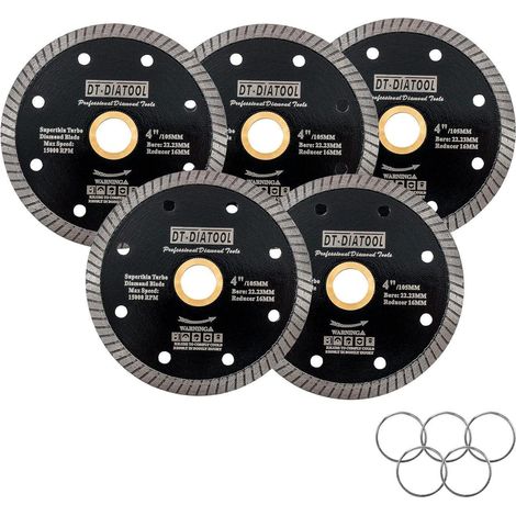 Trennscheibe Diamant 105 mm Fliesen Keramik Marmor 5 105mm (1/5)