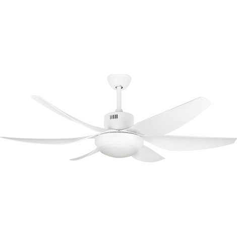 Orbegozo ventilador de techo con luz CP 100138, 5 velocidades, 6 aspas, mando a distancia, temporizador, 138 cm diámetro, 50 W (1/5)
