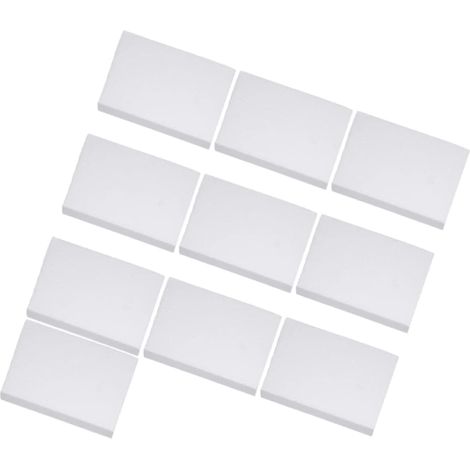 Lot de 20 Blocs de Mousse Blanche 20 X 20 X 2 Cm, Tampons Absorbants et Résistants la Pression, Adaptés pour Calage et Protection Industrielle, Utilisation Maison et Magasin (1/5)