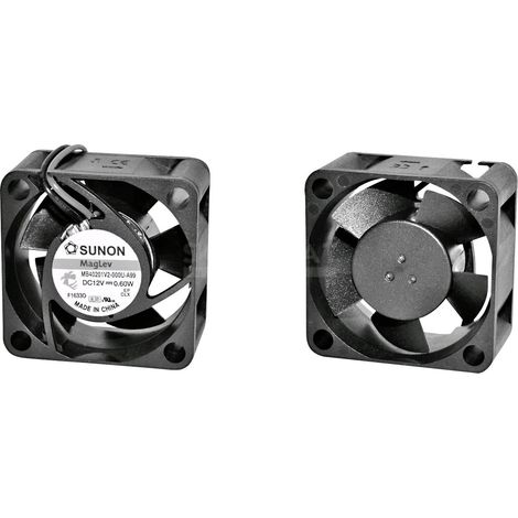 Sunon MF40201VX1000UA99 Ventilateur axial 12 V/DC 18.34 m³/h (L x l x H) 40 x 40 x 20 mm