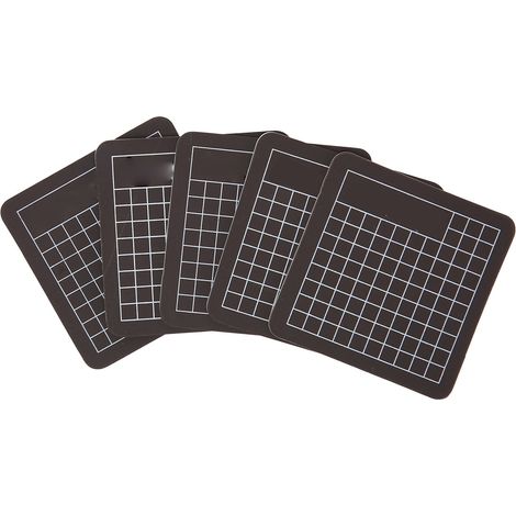 Lot de 5 planches de découpe PVC mini double couleur auto-cicatrisantes 6x6 cm pour patchwork couture scrapbooking (1/5)