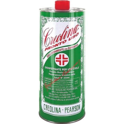 Creolina originale PEARSON pronto all'uso disinfettante in lattina verde - da 1 L (1/7)