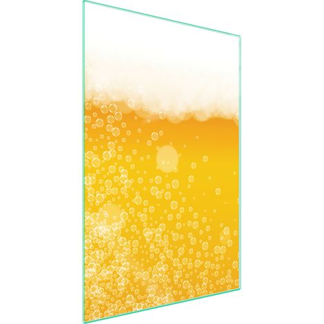 TAGLIERE IN VETRO 35x52 Birra (1/5)
