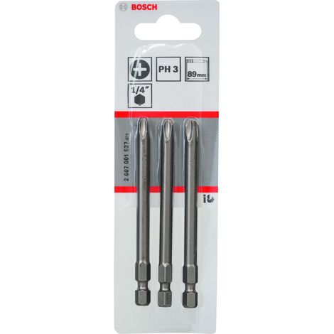 Punta de atornillar extra dura Phillips PH1 (152 mm)  BOSCH 2607001539 (1/2)