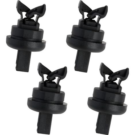 Lot de 4 clips de retenue pour tablette arrière, 7705099001 8200675047, remplacement compatible avec les clips de retenue pour chaîne de voiture Clio/Megane, tablette arrière de voiture (1/5)
