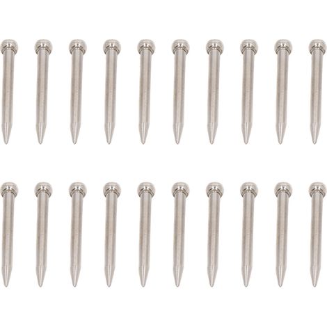 20 Stück Körner-Ersatzkörner aus legiertem Stahl, Lochkörnerköpfe, Bohrzubehör, 4 mm Durchmesser (1/5)