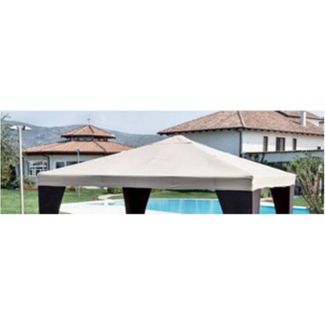 C TOP RICAMBIO P/GAZEBO LEGNO 3X3M POLIEST VERDE