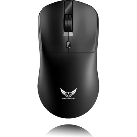 Souris sans fil 2,4 GHz silencieuse avec récepteur USB, DPI réglable 800/1200/1600, pour ordinateur portable, noire (1/5)