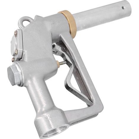 Pistolet de remplissage automatique avec bec de 1,5 pouce et débit de 10 GPM pour essence, diesel et kérosène