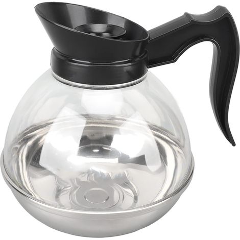 Bouilloire à Café, Théière Domestique Résistante à la Chaleur En Acier Inoxydable 1700 Ml Pour Cuisinière à Induction (1/5)