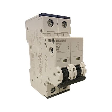 Siemens 5SY4501-8 Disyuntor 1P+N 1A 230V curva D